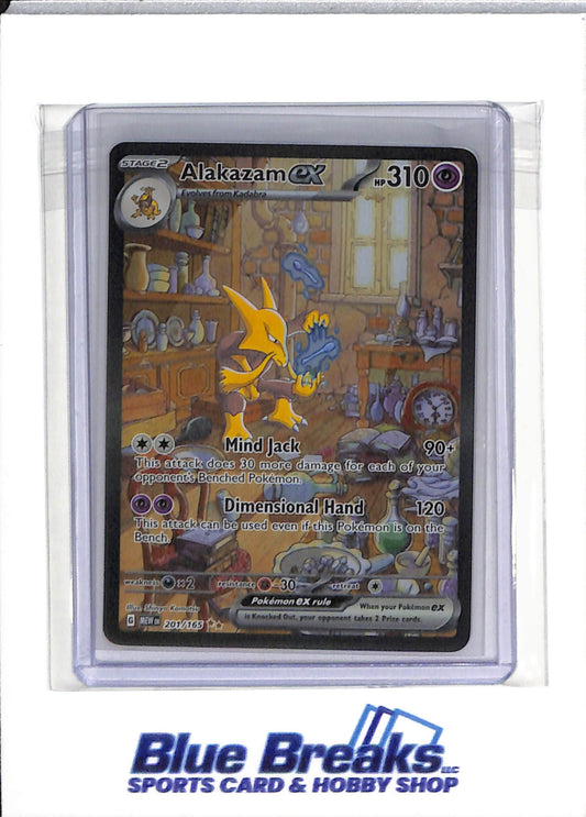 2023 Pokémon - Scarlet & Violet - 151 - Special Illustration - Alakazam ex - #201/165