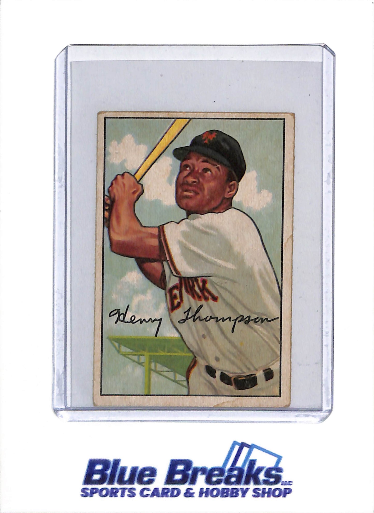 1952 Bowman - Henry Thompson - #249 - Baseball - New York - San Francisco Giants