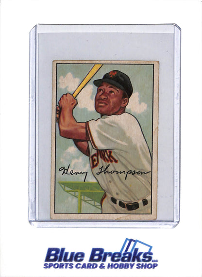 1952 Bowman - Henry Thompson - #249 - Baseball - New York - San Francisco Giants