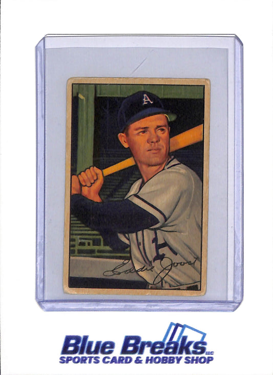 1952 Bowman - Eddie Joost - #26 - Baseball - Athletics - drop
