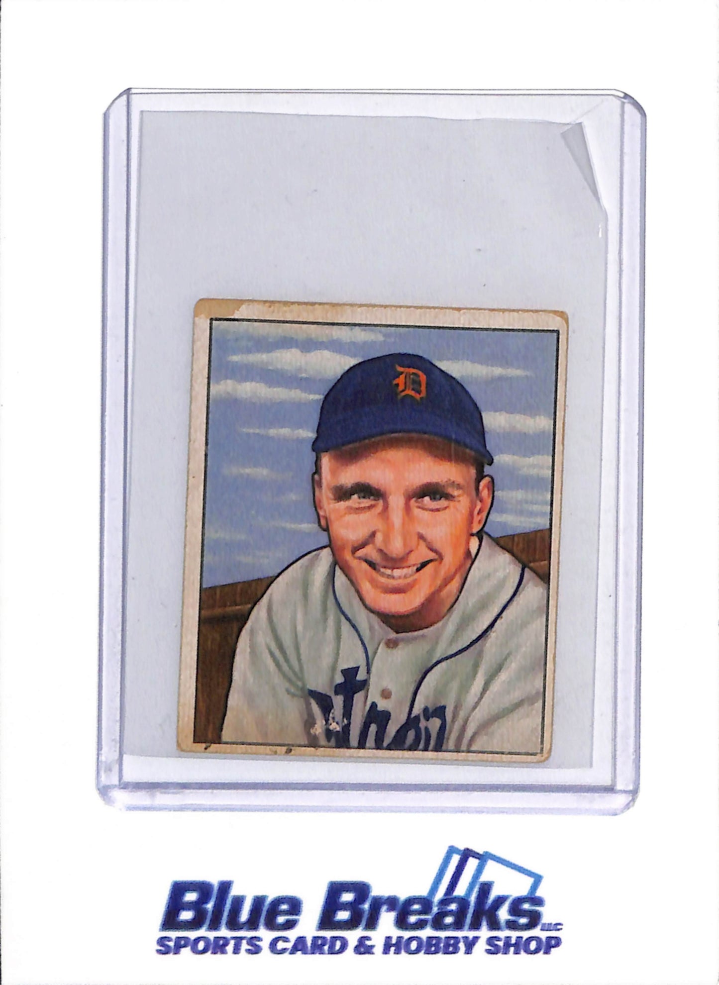 1950 Bowman - Dick Kryhoski - #242 - Baseball - Tigers