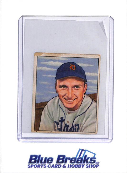 1950 Bowman - Dick Kryhoski - #242 - Baseball - Tigers - drop