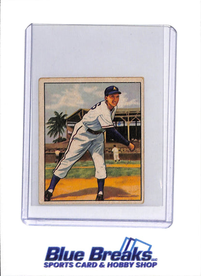 1950 Bowman - Dick Fowler - #214 - Baseball - Athletics