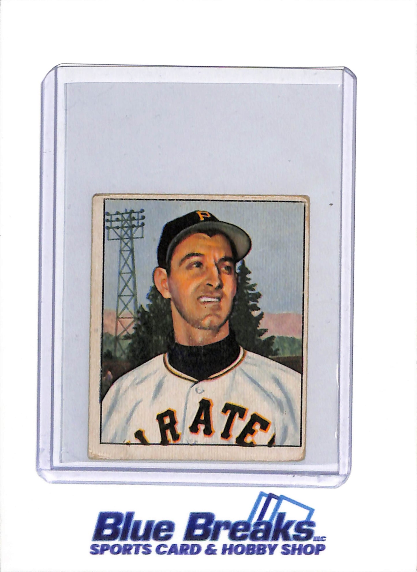 1950 Bowman - Pete Castiglione - #201 - Baseball - Pirates