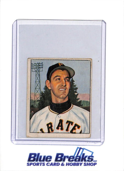 1950 Bowman - Pete Castiglione - #201 - Baseball - Pirates