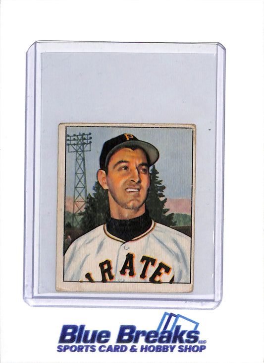 1950 Bowman - Pete Castiglione - #201 - Baseball - Pirates - drop