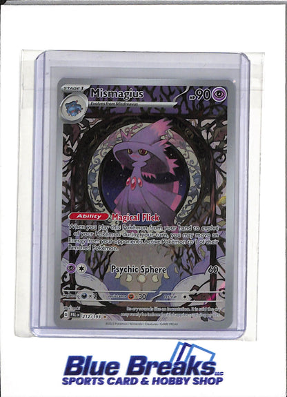 2023 Pokémon - Scarlet & Violet - Palled Evolved - Illustration Rare - Mismagius - #212/193