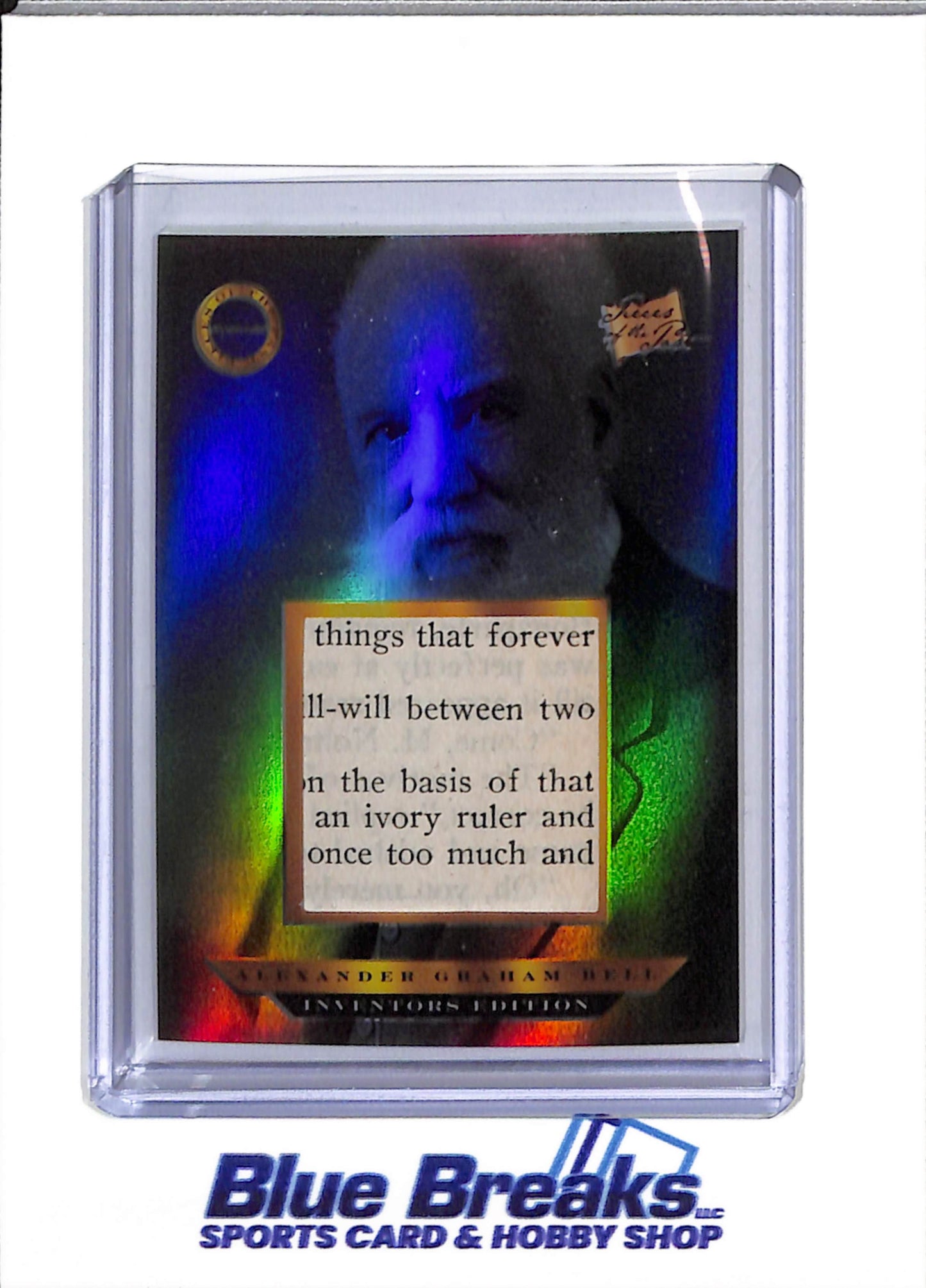 2025 Pieces of The Past - Inventors Edition - Foil - Alexander Graham Bell - #501
