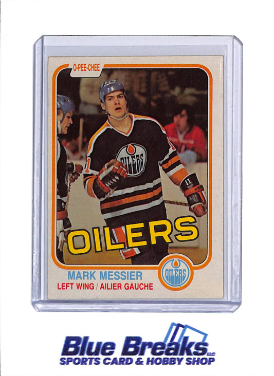 1981 O-Pee-Chee - Mark Messier - #118 - Ice Hockey - Oilers