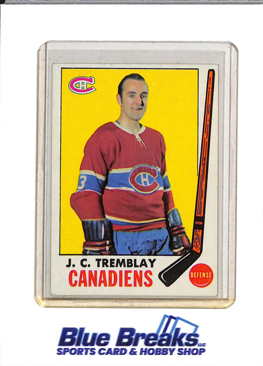 1969-70 Topps - J.C. Tremblay - #5 - Ice Hockey - Canadiens