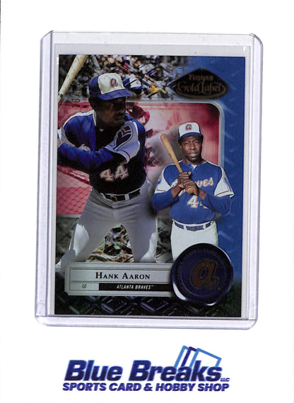 2022 Topps Gold Label - Hank Aaron - 10/50 - #69 - Baseball - Braves