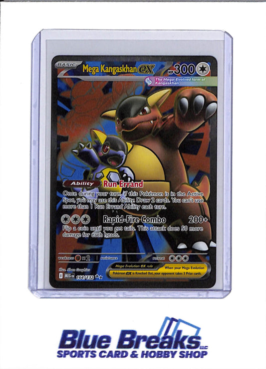 2025 Pokémon - Mega Evolution - Full Art - Ultra Rare Foil - Mega Kangaskhan ex - #164/132