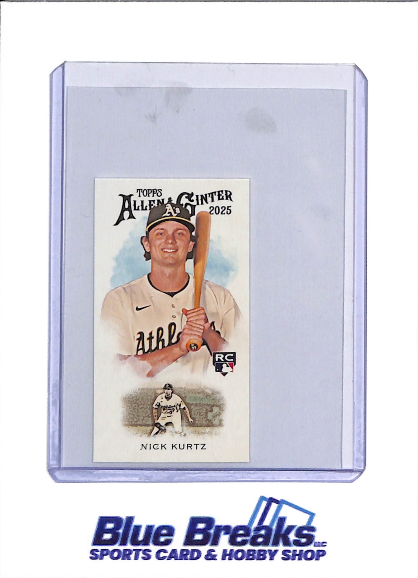 2025 Topps Allen & Ginter - Mini Card - Nick Kurtz - #N222-30 - Baseball - Athletics