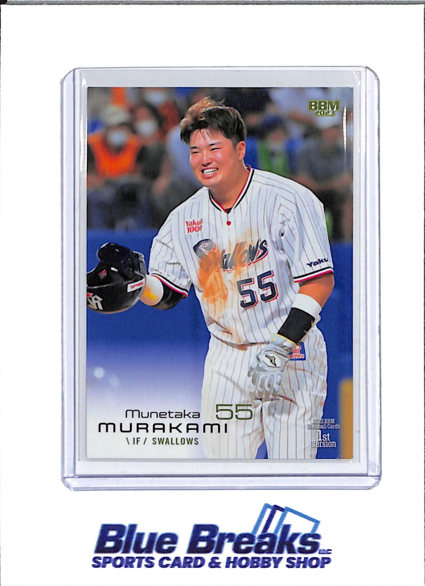 2023 BBM - 1st Version - Munetaka Murakami - #180 - Baseball - Tokyo Yakult Swallows - White Sox