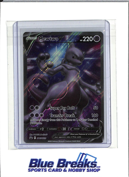 2022 Pokémon - Black Star Promo - Pokemon Go Foil - Mewtwo V - #SW5H229
