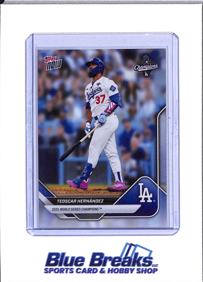 2025 Topps Now - World Series Champions - Set - Baseball - Dodgers