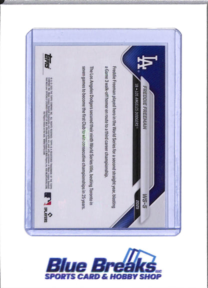 2025 Topps Now - World Series Champions - Set - Baseball - Dodgers