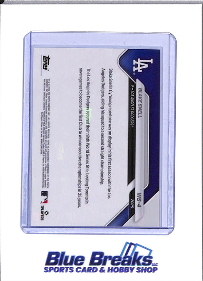 2025 Topps Now - World Series Champions - Set - Baseball - Dodgers
