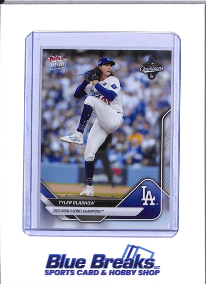 2025 Topps Now - World Series Champions - Set - Baseball - Dodgers