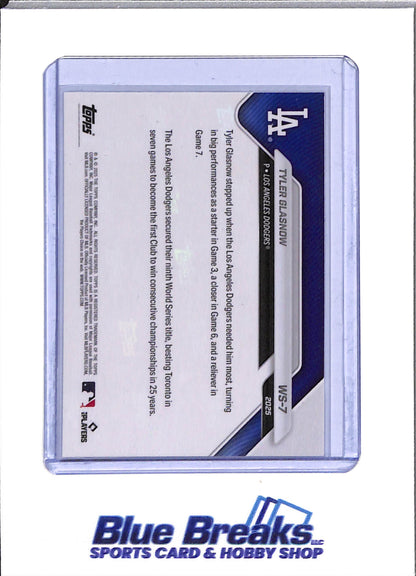 2025 Topps Now - World Series Champions - Set - Baseball - Dodgers