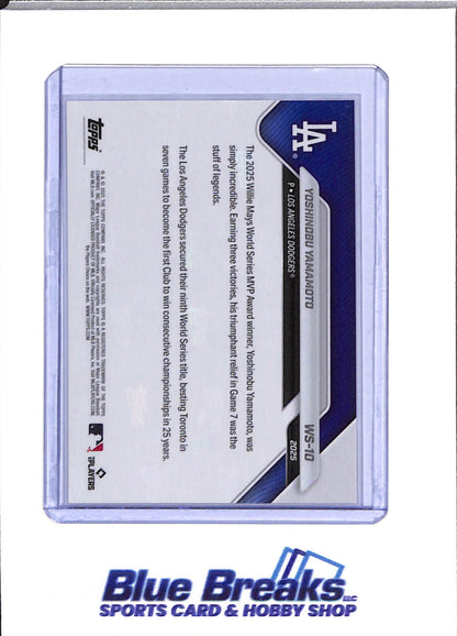 2025 Topps Now - World Series Champions - Set - Baseball - Dodgers