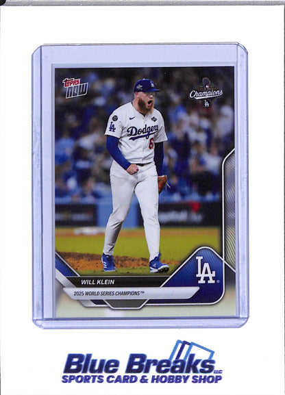 2025 Topps Now - World Series Champions - Set - Baseball - Dodgers