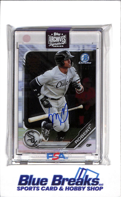 2025 Topps Bowman Chrome- Archives Signature Series - Luis Robert - 14/25 - #BCP-44 - Baseball - White Sox