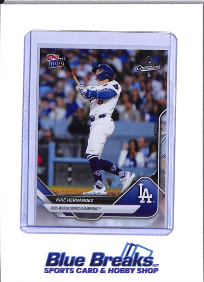 2025 Topps Now - World Series Champions - Set - Baseball - Dodgers