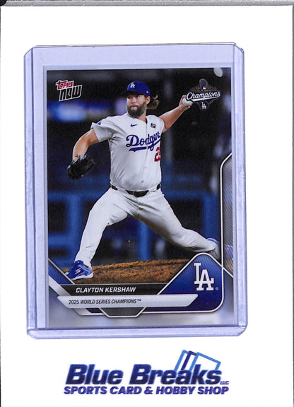 2025 Topps Now - World Series Champions - Set - Baseball - Dodgers