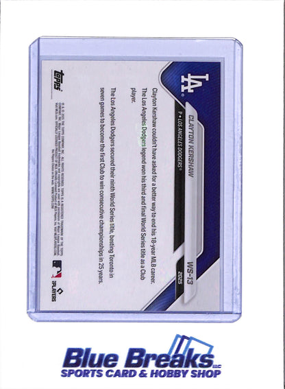 2025 Topps Now - World Series Champions - Set - Baseball - Dodgers