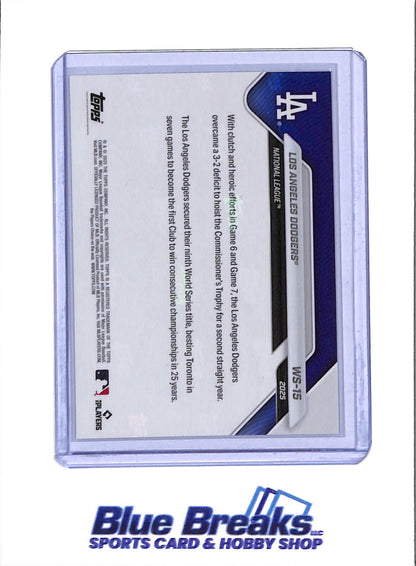 2025 Topps Now - World Series Champions - Set - Baseball - Dodgers