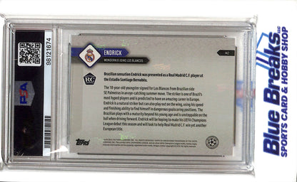 2023-24 Topps Now UCL - Rookie Card - Endrick - #142 - PSA10 - Soccer - Emirates