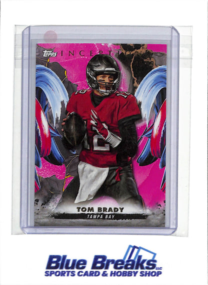 2024 Topps - Inception - Pink - Tom Brady - 46/99 - #106 - football - Buccaneers
