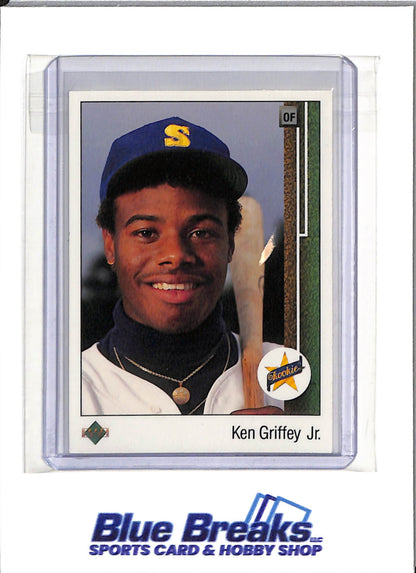 1989 Upper Deck - Rookie - Ken Griffey Jr. - #1 - Baseball - Reds