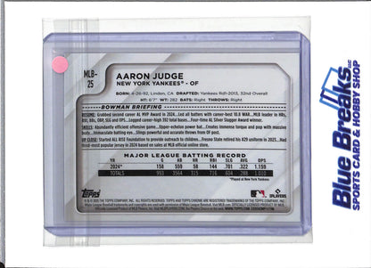 2025 Topps Chrome - National Sports Collectors Convention - Aaron Judge - #MLB-25 - Baseball - Yankees