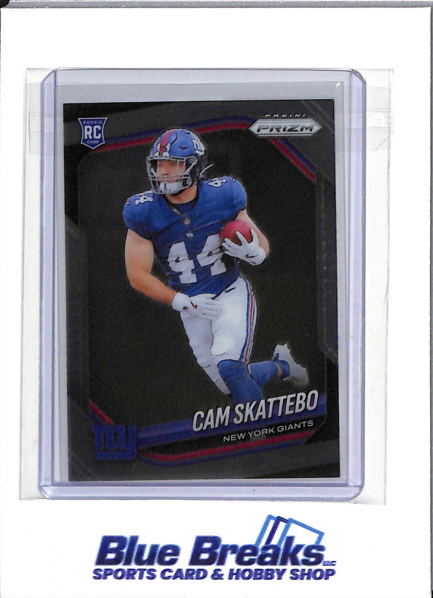 2025 Panini - Prizm Silver - Rookie Card - Cam Skattebo - #363 - Football - Giants