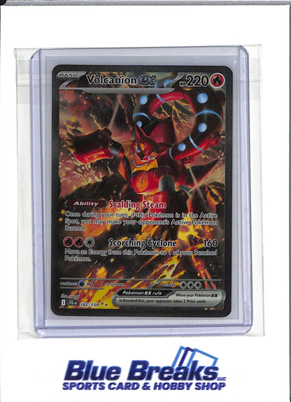 2025 Pokémon - Journey Together - Illustration Rare Foil - Volcanion ex - #182/159