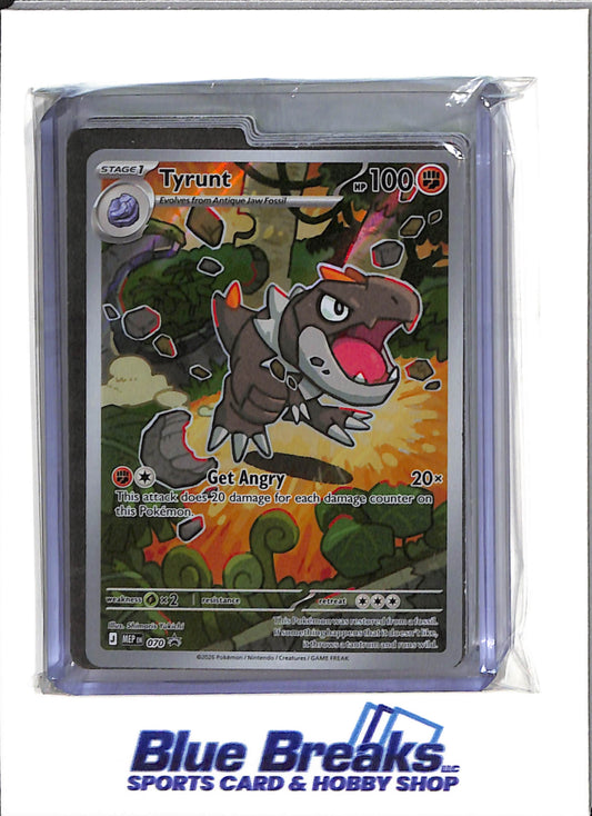 2026 Pokémon - Pokémon Center Exclusive - Black Star Promo - Mega Evolution - Perfect Order - Holo - Tyrant - #070