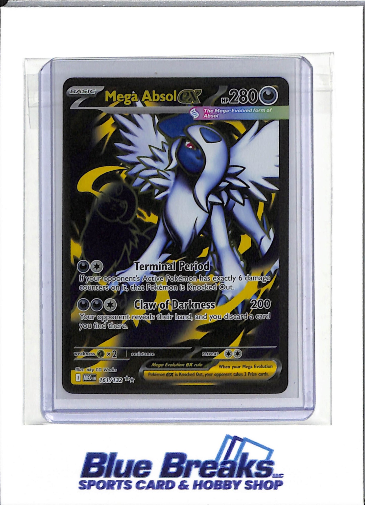 2025 Pokémon - Mega Evolution - Foil - Mega Absol ex - #161/132