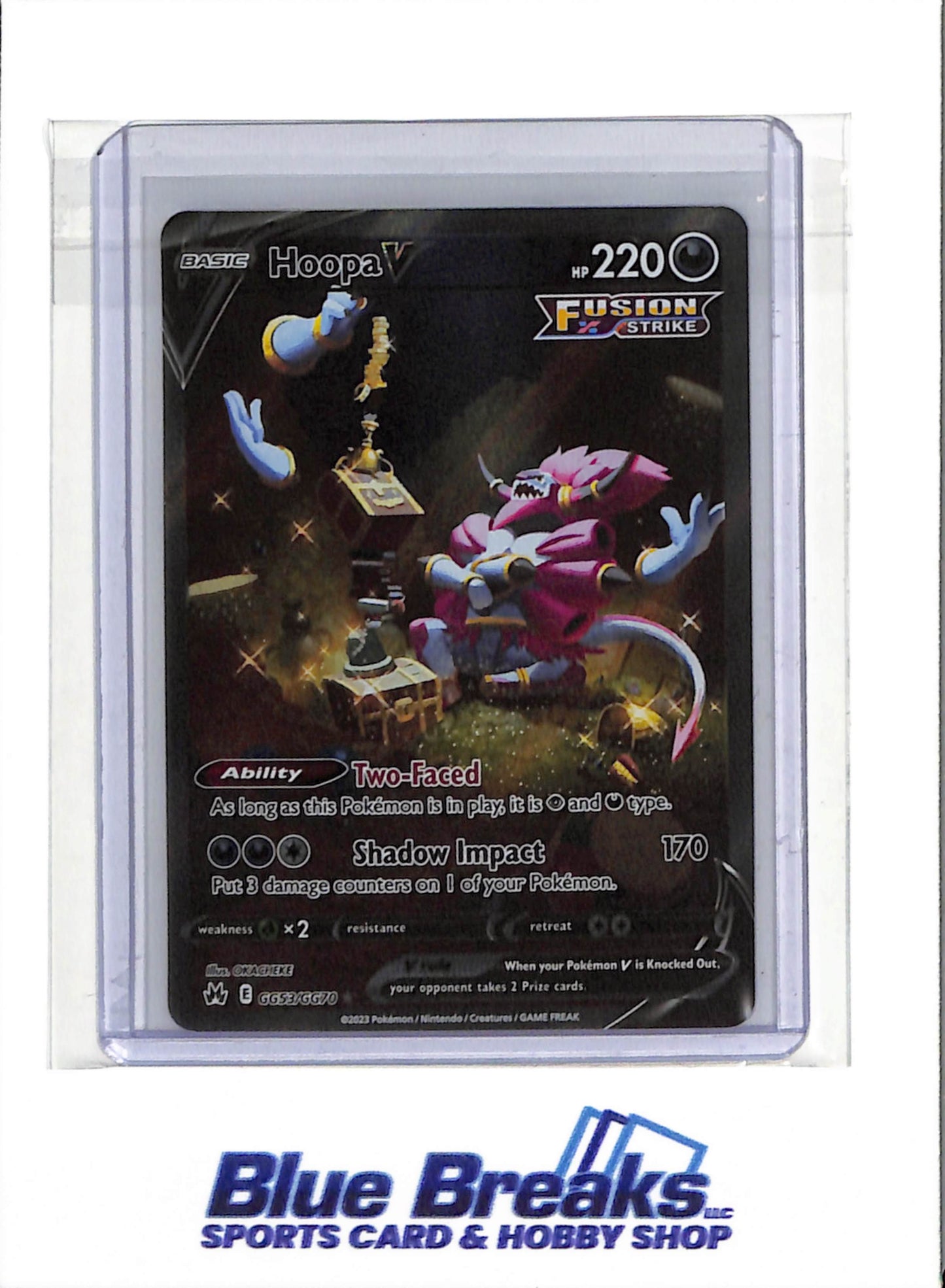 2023 Pokémon - Crown Zenith - Galarian Gallery - Hoopa V - #GG53/GG70