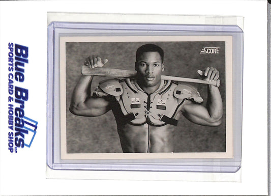 1990 Score - Bo Jackson #697 - Football - Raiders