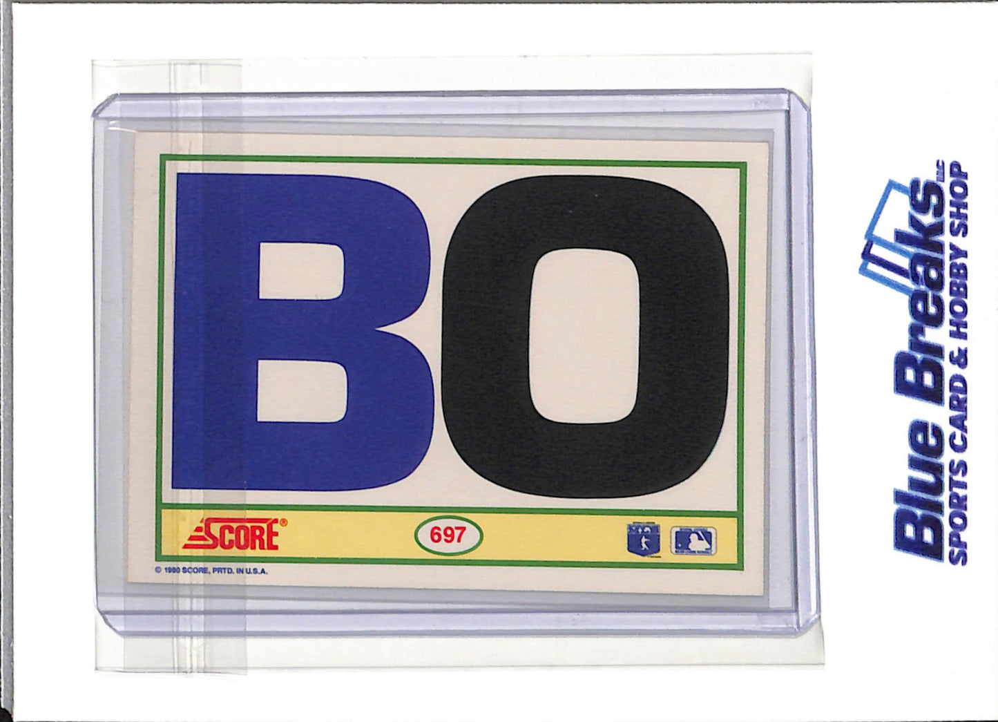 1990 Score - Bo Jackson #697 - Football - Raiders