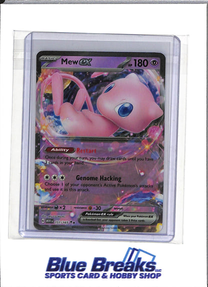 2023 Pokémon - Scarlet & Violet - 151 - Ultra Rare Foil - Mew ex - #151/165
