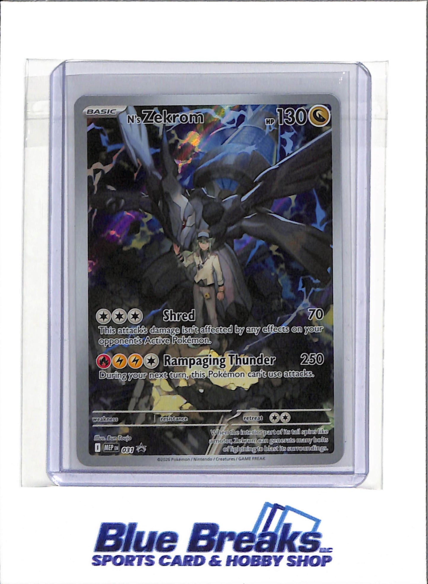 2026 Pokémon - Ascended Heroes - Black Star Promo Holo - N's Zekrom - #031