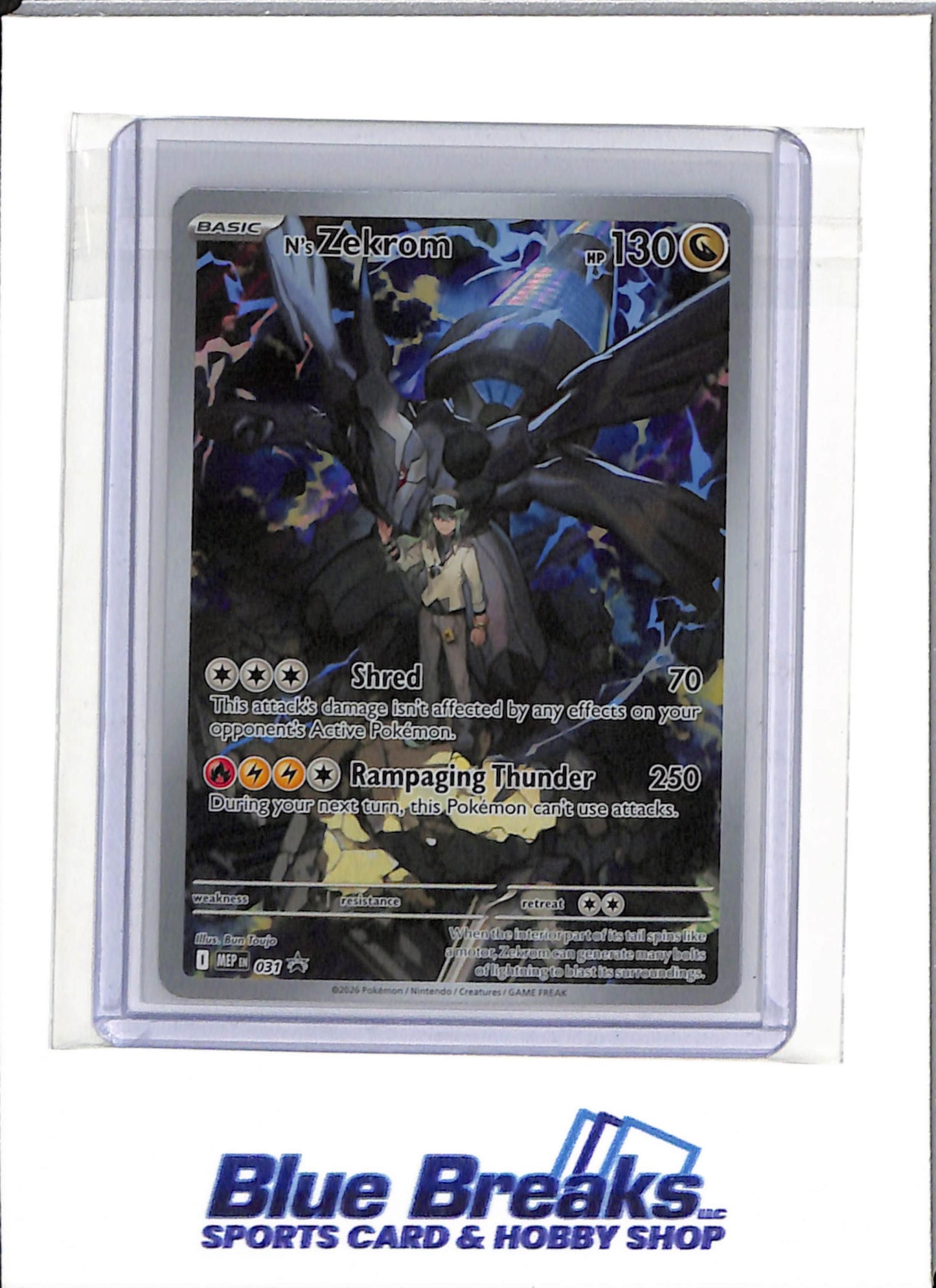 2026 Pokémon - Ascended Heroes - Black Star Promo Holo - N's Zekrom - #031