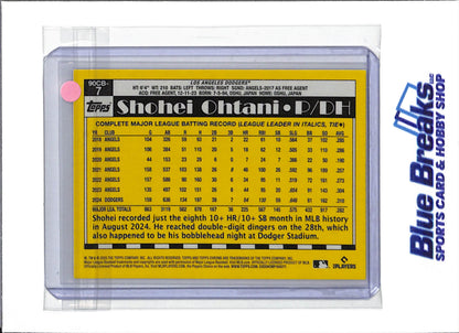 2025 Topps Chrome - 35th Anniversary - Shohei Ohtani - #90CB-7 - Baseball - Dodgers