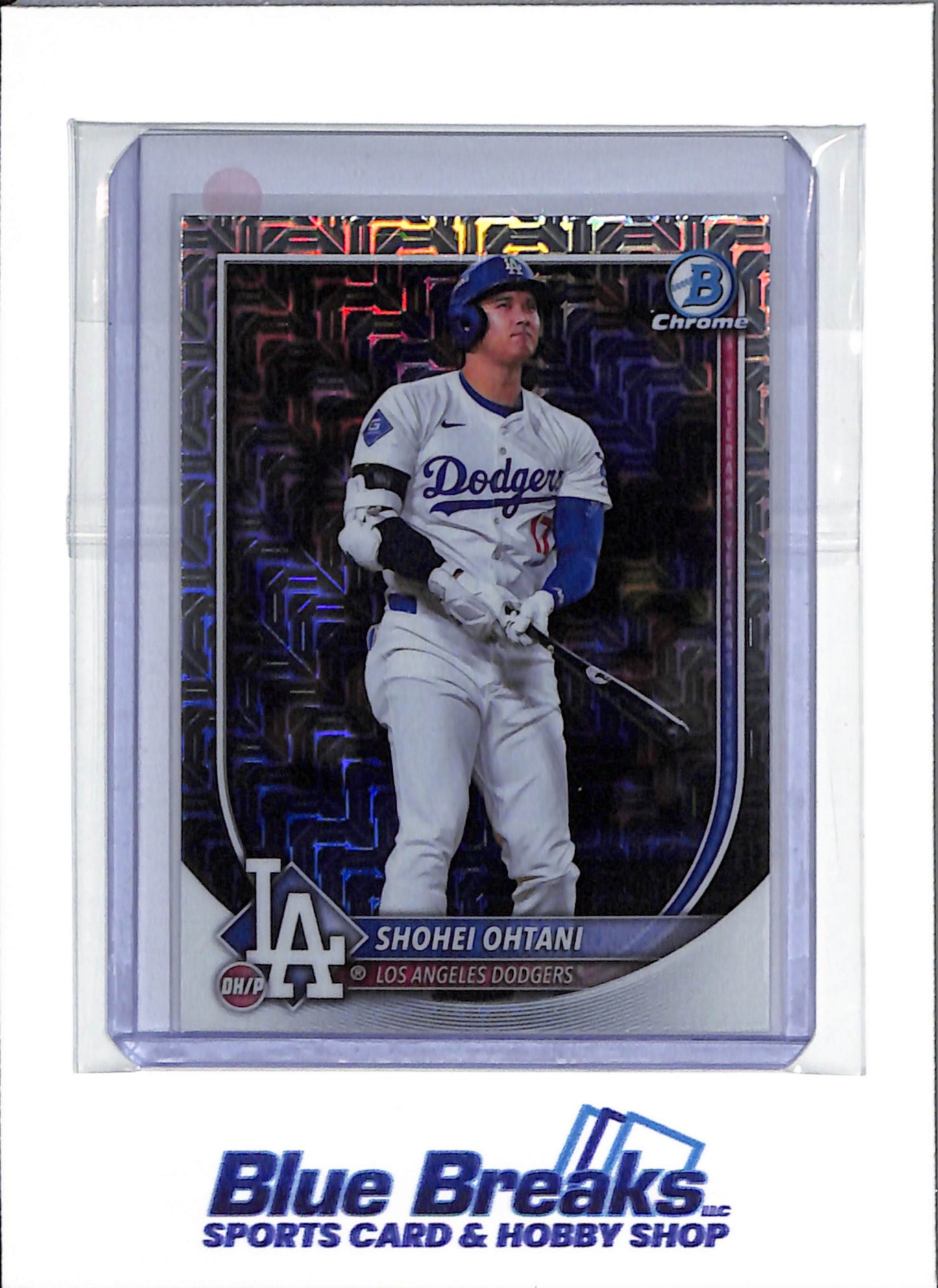 2025 Topps Bowman Chrome - Chrome Mojo Refractor - Shohei Ohtani - #17 - Baseball - Dodgers