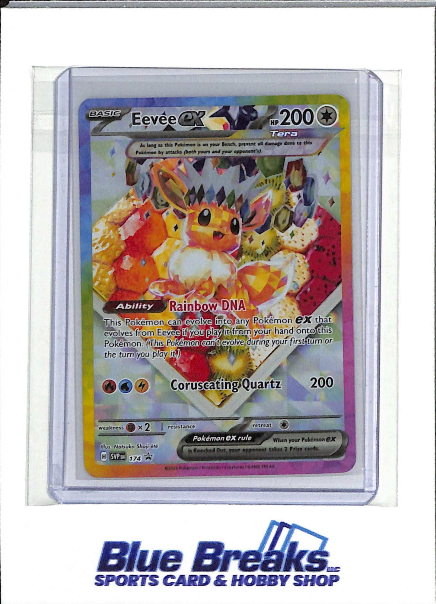 2025 Pokémon - Prismatic Evolutions - Illustration Rare Foil - Eevee ex - #174