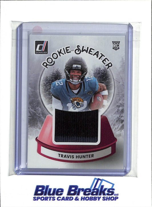 2025 Panini - Donruss - Rookie Sweater - Travis Hunter - #SWE-THR - Football - Jaguars