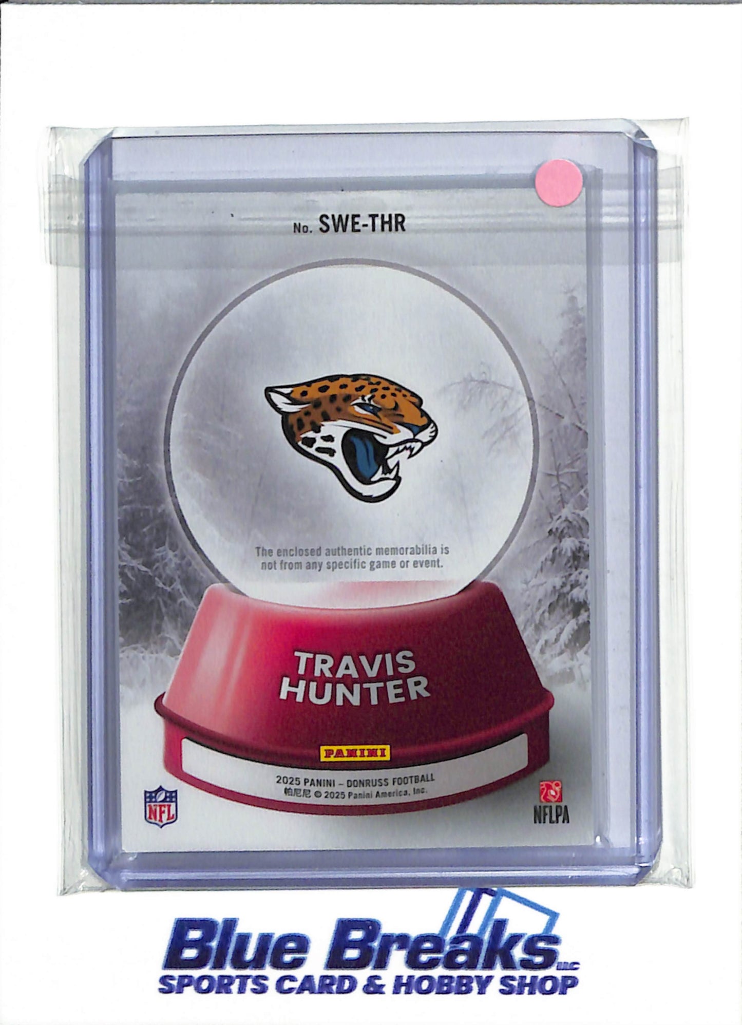 2025 Panini - Donruss - Rookie Sweater - Travis Hunter - #SWE-THR - Football - Jaguars